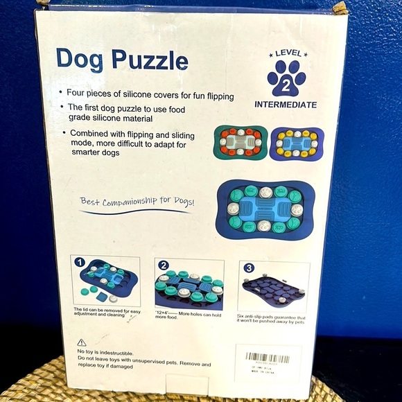 New in Box ONFSEVY Adjustable Dog Puzzle Skill Level 2 - Picture 4 of 5